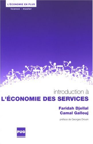 Introduction à l'économie des services