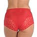 Angelina High Waist Boxer Briefs with Lace Accent Detail (6-Pack), G917_M