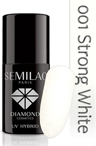 SEMILAC Strong White 001 UV LED Gel Hybrid by Semilac Paris