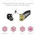 Wireless Bluetooth Headphones Waterproof TWS Truly Wireless Stereo Bluetooth Earbuds Noise Cancelling In Ear Headphones with Microphone and Charging Case for iPhone Samsung iPad and Smartphones -Black