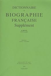 Dictionnaire de biographie française