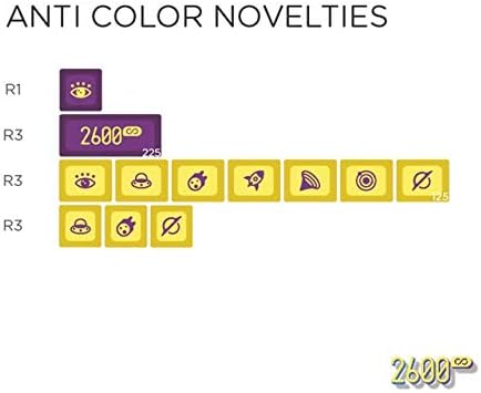 FFDDZJJ 104 Keys 2600 Colour Matching Key Cap Sa Height Ball Cap Customization Mechanical Keyboard Cap key caps only Color Novelties Kit