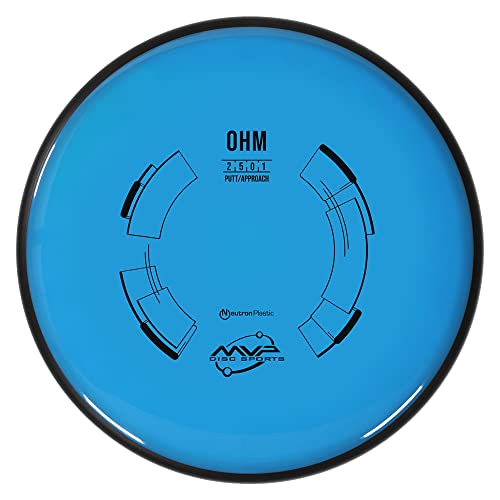 MVP Disc Sports Neutron Ohm Disc Golf Putter (165170g / Colors May
