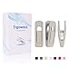 Trgowaul Velvet Hangers Clips, Pants Hangers Velvet Clips, Strong Finger Clips Perfect for Thin Velvet Hangers (60pc, Beige)