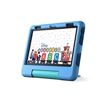 Amazon Fire HD 8 Kids tablet, ages 3-7. Top-selling 8” kids tablet on Amazon - 2022 | ad-free content with parental controls included, 13-hr battery, 32 GB, Blue
