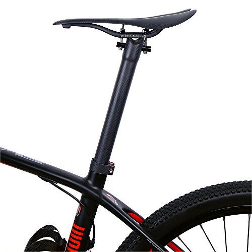 ELITA ONE Carbon Fiber Bicycle seatpost MTB/Road Bike 27.2/30.8/31.6mm