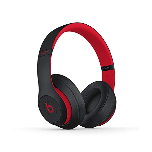 Beats-Studio3-Wireless-Noise-Cancelling-Over-Ear-Headphones-Apple-W1-Headphone-Chip-Class-1-Bluetooth-Active-Noise-Cancelling-22-Hours-Of-Listening-Time-Defiant-Black-Red Beats Studio3 Wireless Noise Cancelling Over-Ear Headphones - Apple W1 Headphone Chip, Class 1 Bluetooth, Active Noise…