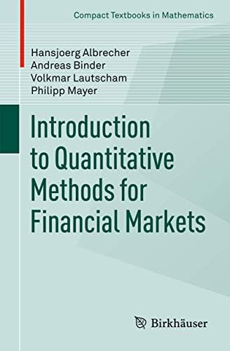 Amazon.com: Mathematical Methods for Financial Markets (Springer
