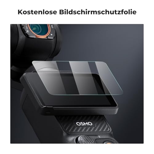 K&F CONCEPT FSD05 Filter Set Compatible with DJI OSMO Pocket 4/3, CPL Filter, ND2-32 ND Filter, Magnetic Black-Mist 1/4 Filter, Osmo Pocket 3 Accessories, Osmo Pocket 4 Accessories (Aluminium Frame)