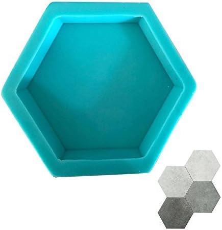 wall molds DIY wall brick Silicone molds Geometric wall concrete Mould wall stone tile hexagon handicraft silicone mold for TV background decoration