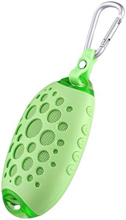 Bluetooth Speaker ,DarkBlue Ultra Portable Wireless Bluetooth Speaker With Super Bass, HD Sound, Self-Stick, Waterproof, Automatic Anti-Theft, Hands-Free (Green)