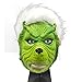 Lepy Christmas Mask Costume with Red Santa Hat Cosplay Props