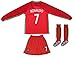FPF 2015 Portugal Cristiano Ronaldo #7 Home Football Soccer Kids Jersey Short Socks Set Youth Sizes (Long, 12-13 Years Old)