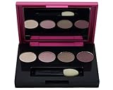 EstÃ©e Lauder Pure Color Eyeshadow 4 Color Palette (10-Ivory Slipper (Satin), 13-Tranquil Moon (Satin), 12-Wild Truffle (Matte), 14-Provocative Plum (Matte)).