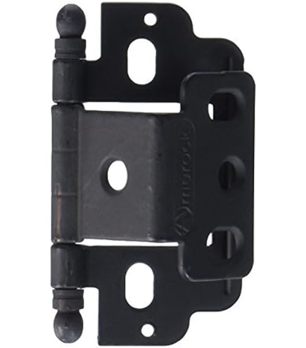 Amerock PK3175TM 3/4 Inch Full Wrap Full Inset Hinge with Minaret Tip