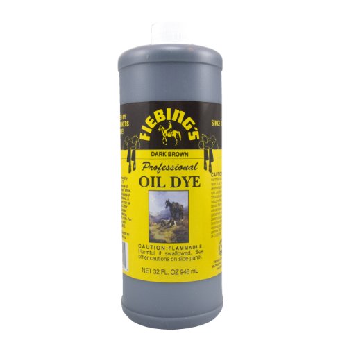 Fiebing's Dark Brown Oil Leather Dye 32oz