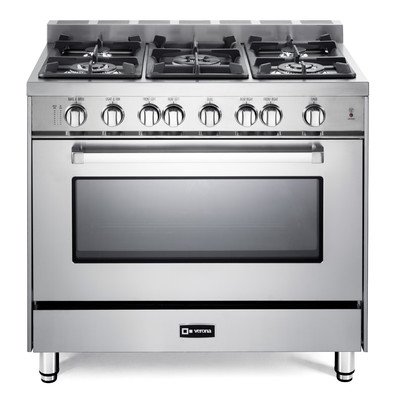 UPC 741459087692, Verona 36&quot; All Gas Single Oven Range (VEFSGG365NSS) - Stainless Steel