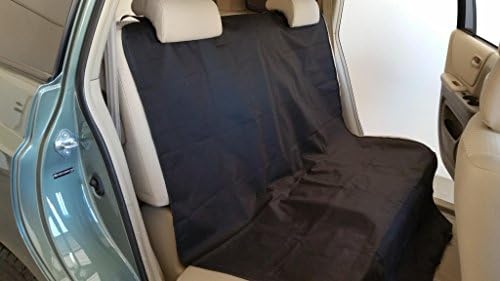 DuraPaws Premium Hammock Car Seat Cover, 100% WATERPROOF, (FOR COMPACT CARS ONLY) Color Black