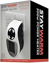 Staywarm 500W Plugin Local Heater F2210WH 15-30C 1-12h Timer 2 Speeds view 13