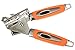 #1 Best Can Opener & 4 in 1 Heavy Duty Bottle Opener Combo Set, Professional High Quality Stainless Steel, Ergonomic Design Soft Grip Handle. Imperial Kitchen Collection (Tangerine)