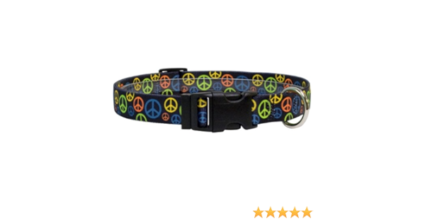 neon yellow dog collar