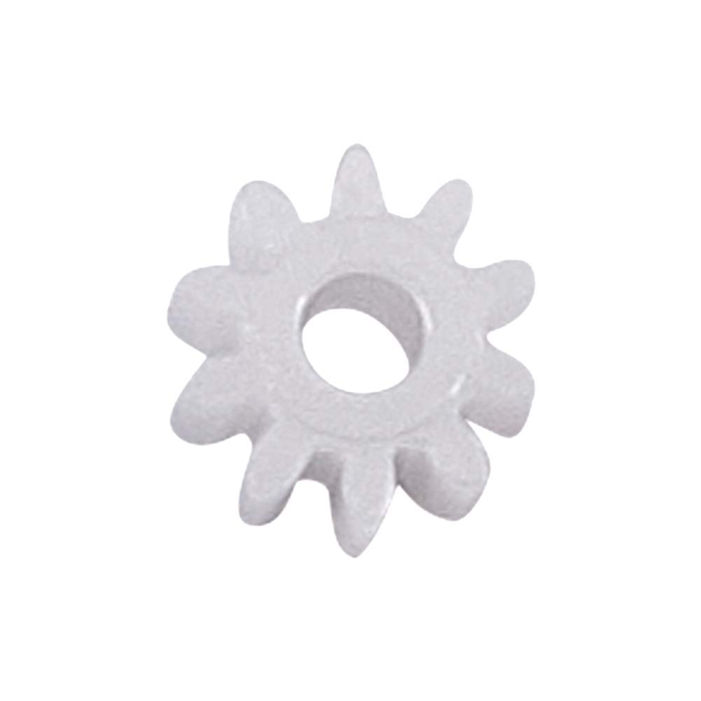 Othmro Plastic Gears, 10 Teeth Motor Gears Model 102A, 6mm Outer Diameter 4mm Thickness Plastic Gears for Car Robot Motor