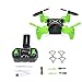 Metakoo Mini Drone WiFi FPV Drone with HD Camera 0.3MP Headless Mode 3D Flip One-key Taking-off & Landing 6-Axis Gyro 2.4GHz RC Quadcotper - Green
