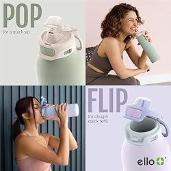 Ello Pop & Fill 22oz Stainless Steel Water Bottle