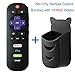 Motiexic RC280 RC282 Remote Control Compatible with TCL Roku 4K TV 32S305 32s325 49S405 49S403 43S303 55S403 32S301 50FS3800 32S3750 32S3800 32S4610R 32S3850A 32S3700 43FP110 55s405 43S425 with Holder