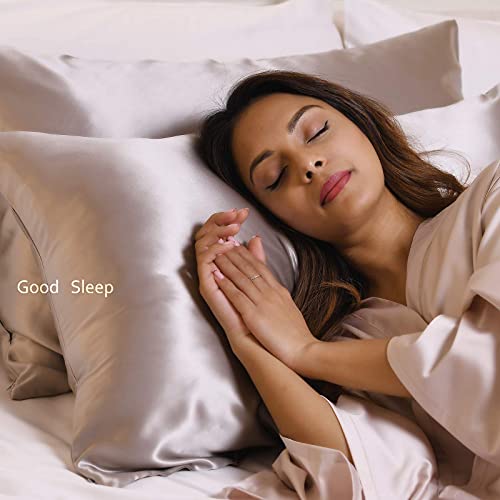 YANIBEST Silk Pillowcase for Hair and Skin 21 Momme 600 Thread Count