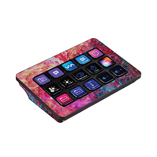 MightySkins Glossy Glitter Skin Compatible with Elgato Stream Deck MK.2 - Paint…