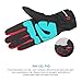 INBIKE Men's Winter Cold Weather Thermal Windproof Gel Bike Gloves Red X-Large