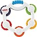Fisher-Price Shake 'n Beats Tambourine Baby Rattle Toy