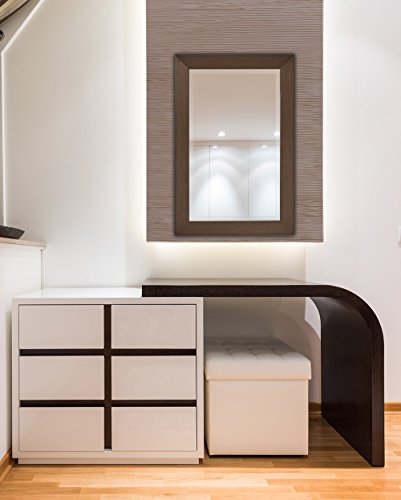 image for Hamilton Hills NEW Bronze Copper Modern Metallic Look Rectangle Wall M