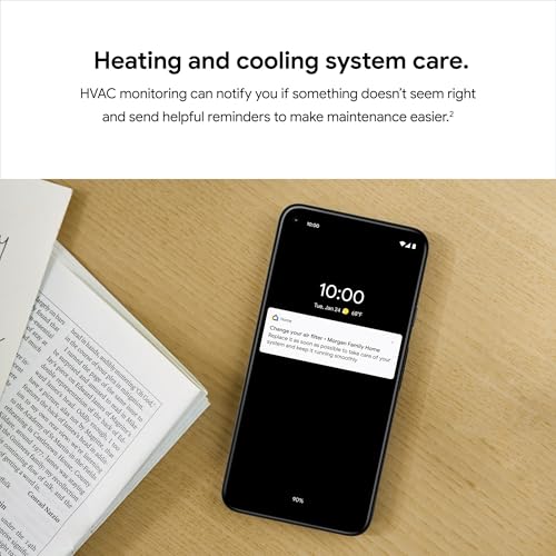 Google Nest Learning Thermostat - 3rd Gen (2015) - Programmable Smart Thermostat for Home - Works with Alexa - Polished Steel - View 12