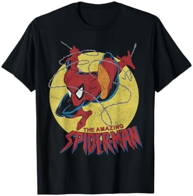 Amazon.com: Marvel Amazing Spider-Man Retro Vintage Graphic T