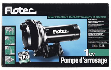 Flotec FP5162-08 Thermoplastic Sprinkler Pump 1 HP