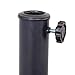 Sundale Outdoor Half Round Resin Umbrella Base for Half Patio Umbrella, Black