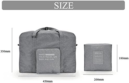 CAREMORE Unisex's Lightweight Fodable Waterproof Duffel Travel Bag Luggage Bag