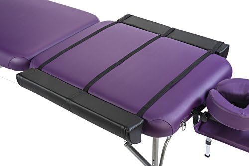 Nirvana Massage Table Extension Side Armrest Bolster (Black)