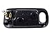 PT Auto Warehouse HO-2572MA-FL - Inside Interior Inner Door Handle, Black Housing with Chrome Lever - with Power Lock Hole, 4-Door Sedan, Driver Side Front