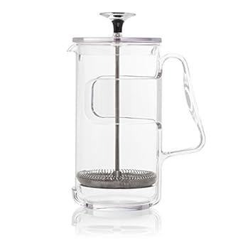 Guzzini Cafetera de émbolo para 8 tazas Gocce 16 x 10,5 x ...