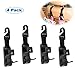 Magic Headrest Hooks for Car - Durable and Strong Backseat Headrest Hanger Storage for Handbag, Purse, Backpack and Grocery Bags, 4 Pack Universal Vehicle Car Seat Back Headrest Sturdy Hangers