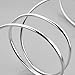 Astra Depot Universal U Shape Custom Chrome Plated 10ft 6mm DIY Moulding Trim Strip Line for SUV Sedan Car Vehicle Automobile Pickup Truck AC Vent Door Edge Decoration