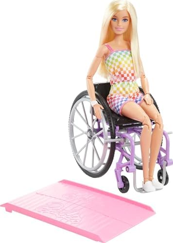 Barbie Fashionistas Doll #194 with Wheelchair Ramp, Blond Hair