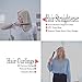 Automatic Release Negative Ions. Flat Iron Hair Straightener and Hair Curler Tool, 2 in 1 Hair Straightening Curling Iron 3D Concave and Convex Titanium Plate New #Blackthumb 3