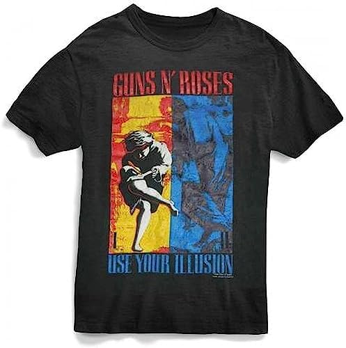 guns and roses t shirt dress women's dress Guns N' Roses - VINTAGE BULLET - CHARCOAL - AMPLIFIED - ZAV832E69
