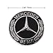 ORFORD Wheel Center Hub Caps Fit for Mercedes Benz, 4PCS 75mm/2.95