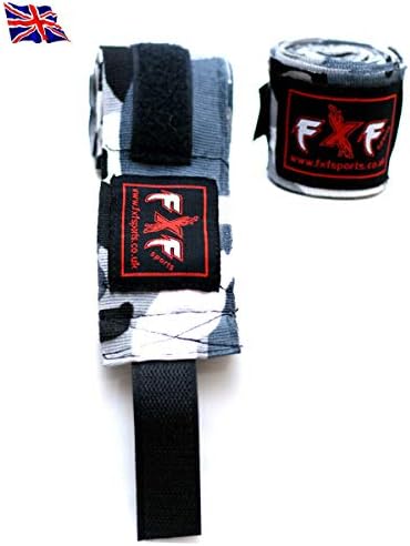 Pro Boxing Hand Wraps Inner Gloves Fist Protector Bandage Pair - for Boxing, Sparing, Training, MMA, Thai Kickboxing, Mitts, Martial Arts - 4M
