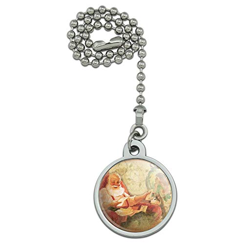 GRAPHICS & MORE Christmas Holiday Retro Antique Dear Santa Letters Ceiling Fan and Light Pull Chain